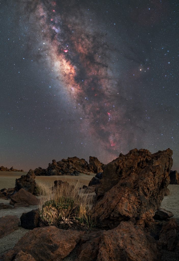 Milchstraße über Teneriffa