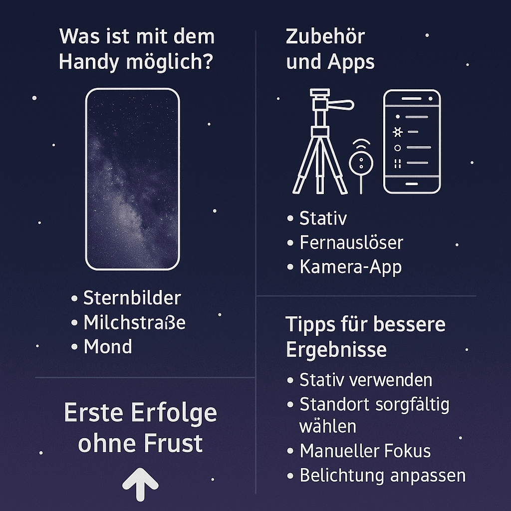 Astrofotografie mit dem Smartphone