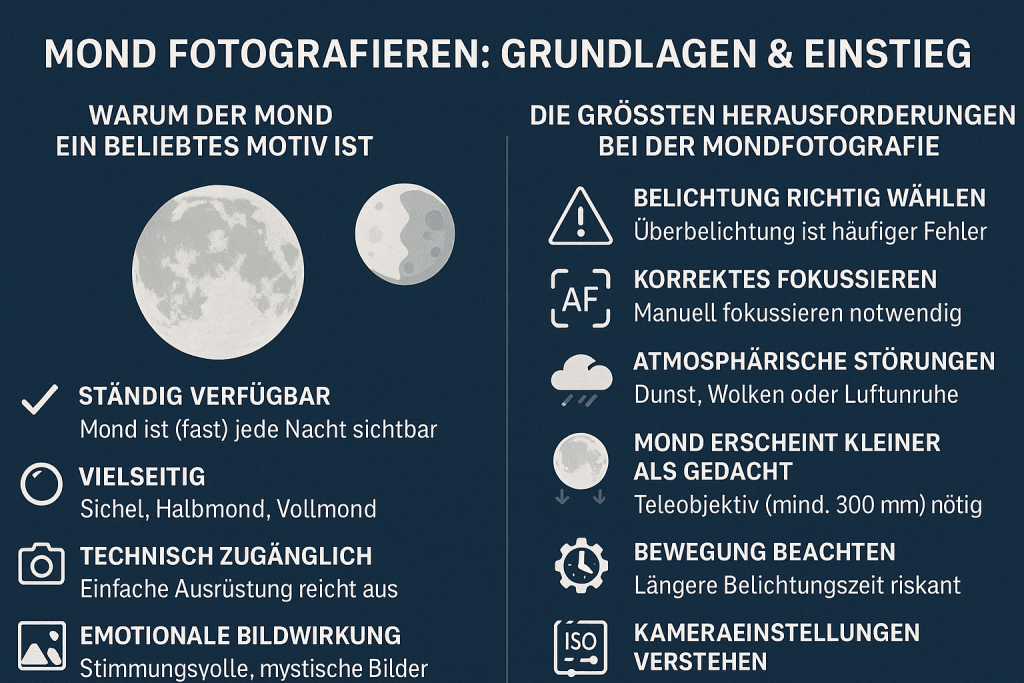mond fotografieren